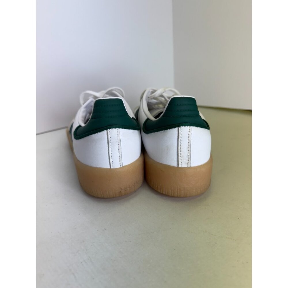 Adidas Sambae Womens Size 9.5 Cloud White Collegiate Green Gum ID0440 - Picture 4 of 9